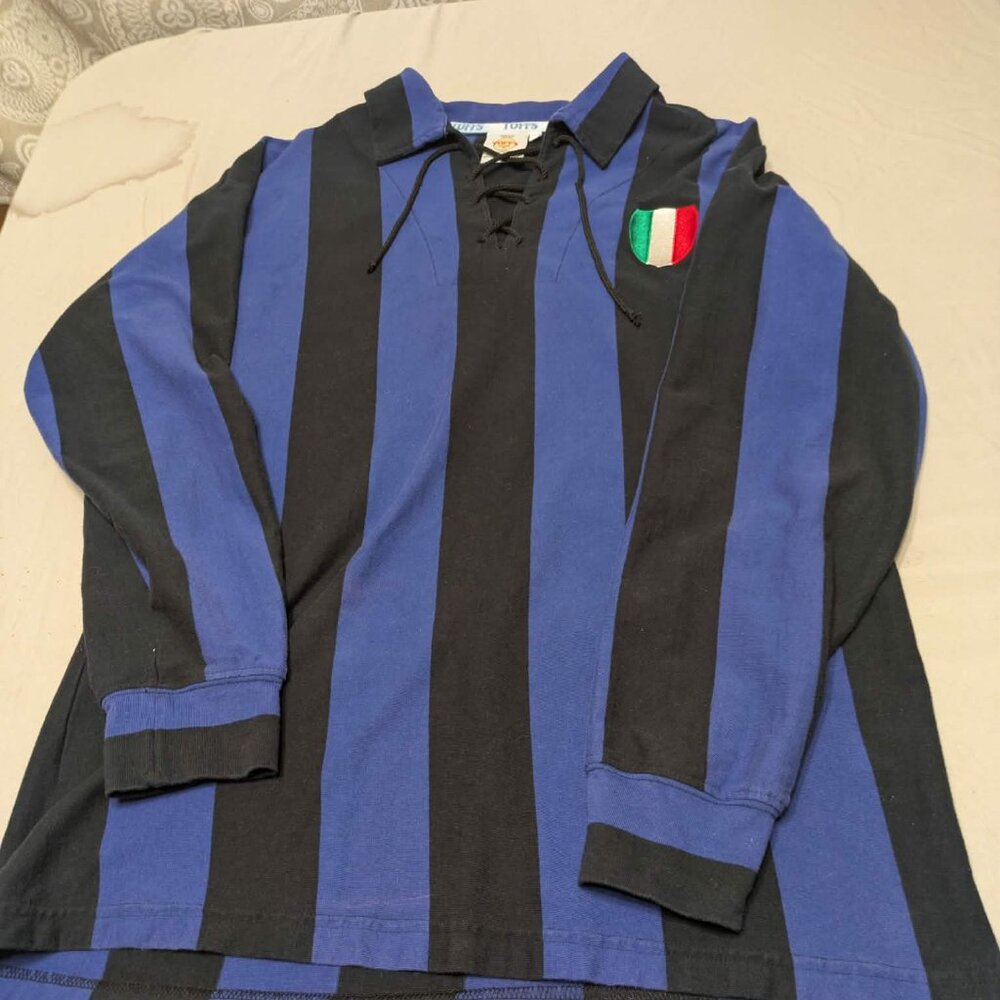 TOFFS CLASSIC INTER MILAN FOOTBALL Shirt Men's Size XL Pullover Top